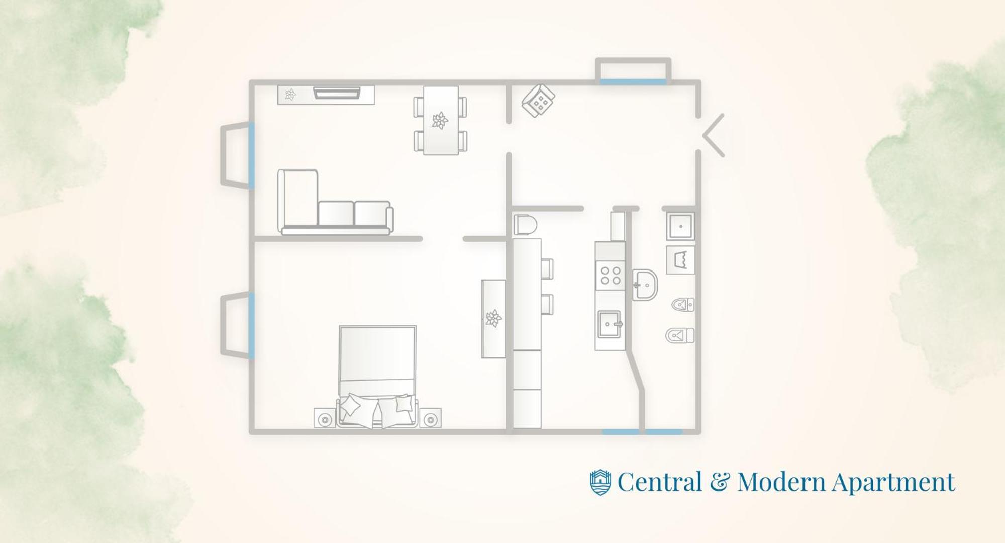 Central & Modern Apartment By Rent All Como Luaran gambar